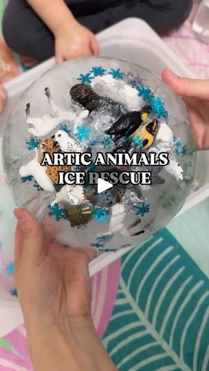 Arctic Animals Infant Activities, Arctic Animal Crafts For Kids, Arctic Activities For Kids, Arctic Animals Toddler Activities, Arctic Animal Activities For Toddlers, Arctic Sensory Bin, Arctic Animals Activities, Glitter Snowflakes, Art Activities For Toddlers