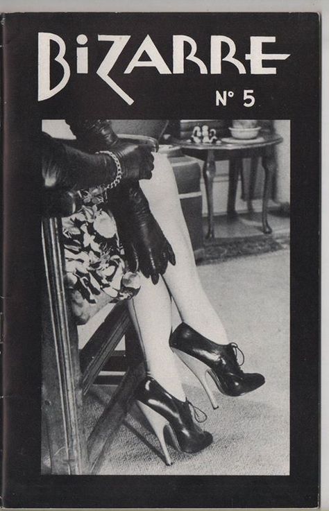 BIZARRE #5, 1952  (via FetHistory) Bizarre Magazine, Anna Doll, Leather Gloves Women, Shoe Image, Rockabilly Outfits, Miss Kitty, Guy Names, Magazine Covers, Womens Gloves