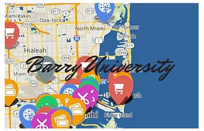 Great Student Discounts Near Barry University Barry University, Best Student, Good Student, Student Discounts, Interactive Map, College Students, Vision Board, University, Map