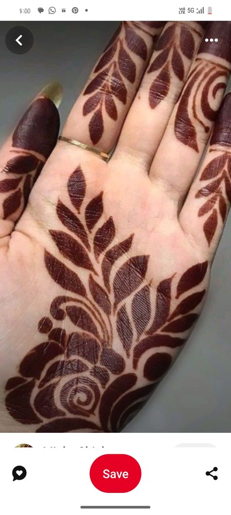 Bold Henna Designs, Bold Mehndi Designs, Peacock Mehndi, Back Hand Mehndi Designs, Hand Mehndi, Mehndi Designs For Hands, Mehendi Designs, Henna Designs, Mehndi Designs