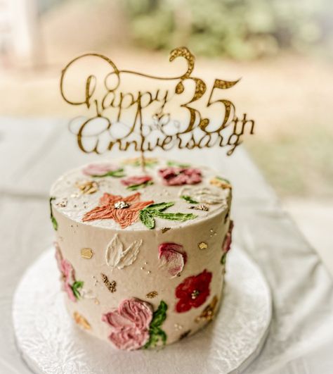 35 Anniversary Cake, 40th Anniversary Cake, 35 Anniversary, Happy 35th Anniversary, 35th Anniversary, Anniversary Cake, 40th Anniversary, Cake, Photography