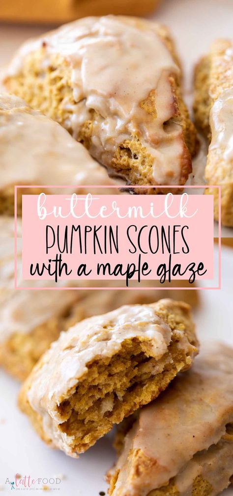 Anna Olson Pumpkin Scones, Pumpkin Brown Sugar Scones, Best Pumpkin Scones, Pumpkin Pie Scones, Scones Made With Buttermilk, Pumpkin Maple Scones, Maple Pumpkin Scones, Buttermilk Pumpkin Scones, Pumpkin Spice Scones Recipe