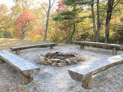 Firepit Rustic Outdoor Benches, Rustic Fire Pits, Outdoor Fire Pit Designs, Fire Pit Landscaping, Fire Pit Furniture, Backyard Seating, Fire Pit Seating, Fire Pit Area, Fire Pit Designs