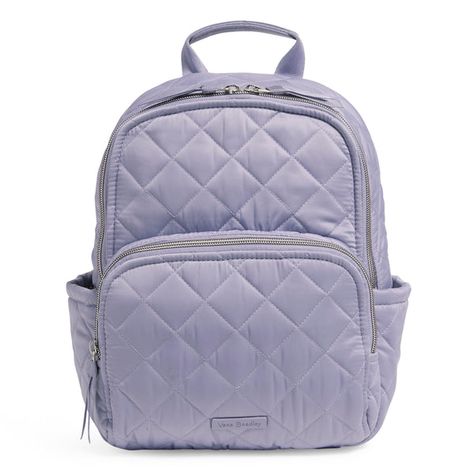 Lavender Sky, Campus Backpack, Small Backpack, Quilted Bag, Laptop Pocket, Vera Bradley Backpack, Hands Free, You Bag, Womens Backpack