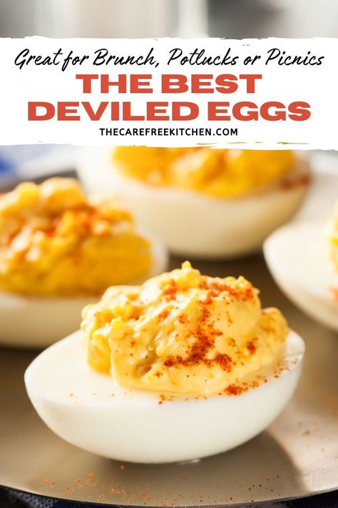 The Best Deviled Egg Recipe, Delved Eggs Recipes Easy, Egg Deviled Recipes, How To Make Deviled Eggs Easy, The Best Deviled Eggs Ever, Traditional Deviled Eggs Recipe, Southern Style Deviled Eggs Recipe, Classic Deviled Eggs Recipe Simple, Delived Egg Recipe