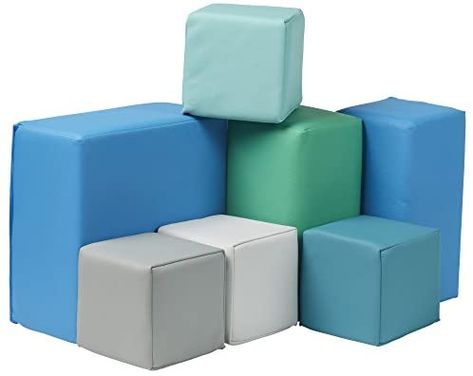 ECR4KIDS Softzone Foam Building Blocks, Soft Play for Kids - Toddler or Big Set (7-Piece) : Amazon.ca: Toys & Games Foam Building Blocks, Preschool Learning Toys, Outdoor Play Structures, Baby Learning Toys, Play For Kids, Homeschooling Resources, Big Building, Learning Toys For Toddlers, Foam Blocks