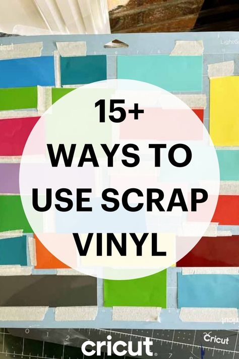 Cricut Scraps Ideas, Multi Color Cricut Projects, Cricut Smart Vinyl Projects, Cricut Vinyl Scrap Projects, Scrap Vinyl Projects, Htv Scrap Projects, Vinyl Scrap Projects, Unusual Cricut Projects, Htv Projects Ideas