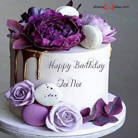 Add Name on Birthday Cake Image - Name Birthday Cakes - Write Name on Cake Images Happy Birthday Cakes For Women, Happy Birthday Sister Cake, Birthday Wishes Cake With Name, Happy Birthday Cake Writing, Name On Cake, Happy Birthday Wishes For Her, Birthday Cake Image, Write Name On Cake, Happy Birthday Flower Cake