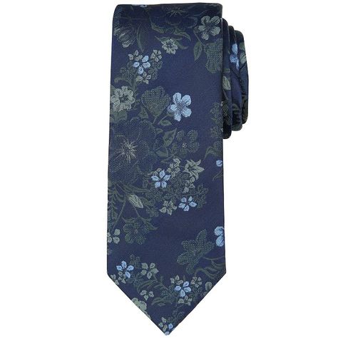 Show off your sense of style with this floral men's skinny tie from Bespoke. Floral design 2.5-inches wide Narrow width complements slim, modern dress apparelFABRIC & CARE Polyester Spot clean only Imported Size: One Size. Color: Sage Willow. Gender: male. Age Group: adult. Green Floral Tie Wedding, Navy Suit Green Tie, Men’s Ties, Dark Blue Suit, Daughters Wedding, Groom Ties, Wedding 2025, Wedding Groomsmen, Dusty Blue Weddings