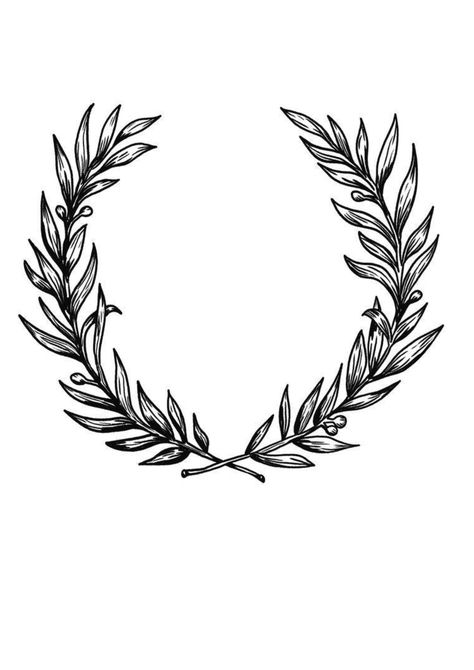 Laurel Wreath Drawing, Male Arm Tattoo Ideas, Laurel Wreath Tattoo Men, Laurel Tattoo Men, Wreath Tattoo Design, Laurel Leaves Tattoo, Laurel Tattoo Design, Olive Branch Tattoo Mens, Greek Leaves Tattoo