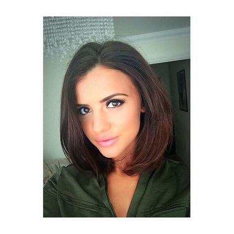 Lucy Mecklenburgh Long Bob Ideas, Dark Hair Dark Eyes, Lucy Mecklenburgh, Bob Ideas, Goddess Hair, New Hair Ideas, Goddess Hairstyles, Hair Dark, Hair Affair