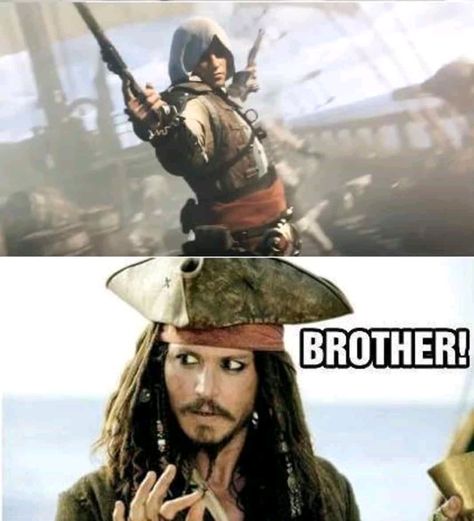 Assassins Creed Memes, Assassin's Creed Ezio, Assassins Creed Funny, Assassin's Creed Black, Assassin's Creed Brotherhood, Assassins Creed Black Flag, Edwards Kenway, Assassins Creed Series, Assassins Creed Syndicate