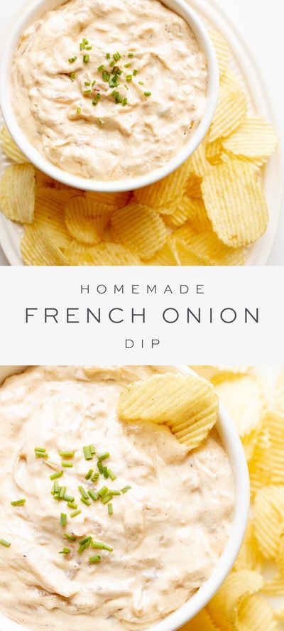 French Onion Dip Recipe, Homemade French Onion Dip, Sunset Food, Onion Dip Recipe, French Onion Dip, Crowd Pleasing Appetizers, Creamy Dip, Dip Recipes Easy, Onion Dip