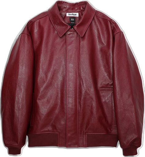 Red Leather Coat, Maroon Leather, Leather Jacket Style, Men Stylish Dress, Leather Jacket Outfits, Vintage Leather Jacket, Shell Jacket, Retro Outfits, Vintage Jacket