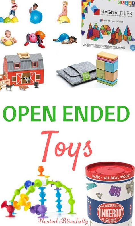 Toy Guide, Screen Free Activities, Open Ended Toys, Simple Toys, Developmental Toys, Open Ended, Kids Nutrition, Montessori Toys, Gift Guides