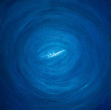 Abyss Art, Minimalism Art, Devian Art, The Abyss, Minimal Art, Seascape Paintings, Art On Canvas, Painting Acrylic, Acrylic On Canvas