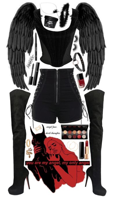 Dark Angel Halloween Costume, Angel Costume Diy, Black Angel Costume, Dark Angel Costume, Angel Of Darkness, Dark Costumes, Angel Halloween Costumes, Halloween Costumes For 3, Fairy Outfit