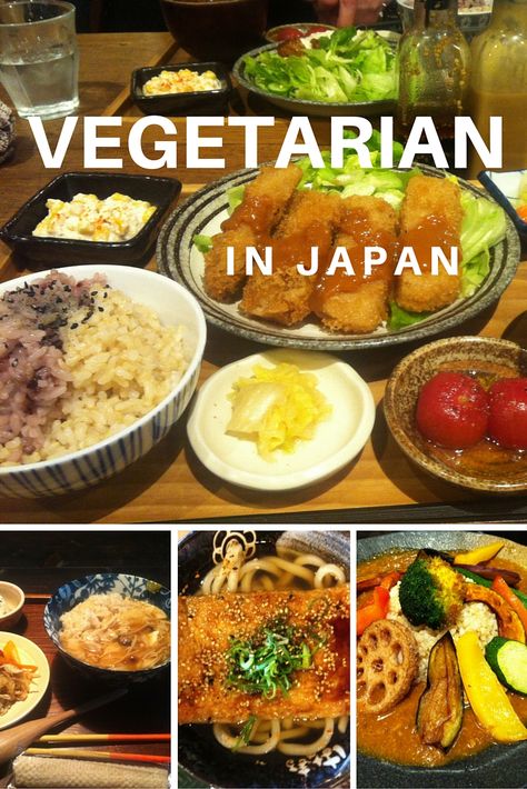 Vegetarian Food In Japan Japan Vegetarian, Food In Japan, Japan Places, Deep Fried Tofu, Food To Try, Vegan Ramen, Vegetarian Lifestyle, Vegetarian Menu, Vegetarian Restaurant