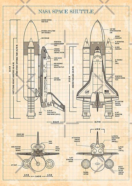 Rocket Ship Blueprint, Space Shuttle Blueprint, Nasa Blueprints, Space Shuttle Drawing, Space Blueprint, Spaceship Blueprint, Rocket Blueprint, Nasa Spacex, Aerospace Design