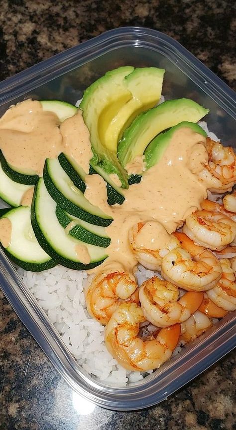 Rice In The Microwave, Yum Sauce, Yum Yum Sauce, Sauteed Zucchini, Shrimp Avocado, Sushi Bowl, Bariatric Recipes, Gordon Ramsay, Recipes For Beginners