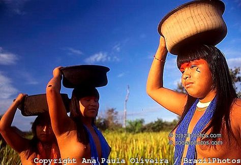 Mehinako Indigenous People, Xingu, Amazon rain forest, Brazil. Rainforest People, Brazil Photos, African Rainforest, Amazon Rain Forest, Amazon People, Amazon Animals, Amazon Tribe, People Pictures, Hula Dancers