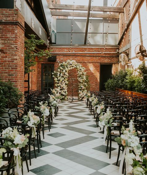 Anthro Wedding, Wythe Hotel Brooklyn, Boutique Hotel Wedding, Wythe Hotel Wedding, Wythe Hotel, Altar Flowers, Events Design, Marriage Goals, May Weddings