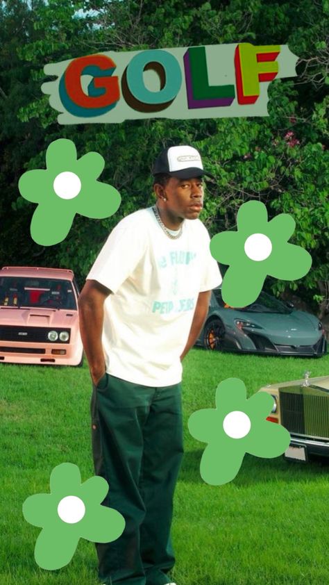 Tyler the creator wallpaper Golf Tyler The Creator, Golf Tyler, Tyler The Creator Wallpaper, Simpson Wallpaper Iphone, Wallpaper Flower, Phone Design, Music Wallpaper, Tyler The Creator, Phone Themes