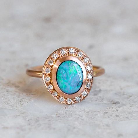 Opal – Sarah Gardner Jewellery Pebble Ring, Tsavorite Garnet, Special Ring, Champagne Diamond, Pompeii, My Size, Precious Gems, Jewellery Designs, Perfectly Imperfect