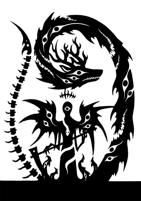 Scp Foundation, 다크 판타지, Monster Design, Creepy Art, Creature Concept Art, Arte Fantasy, 판타지 아트, Creature Concept, Tattoo Design Drawings