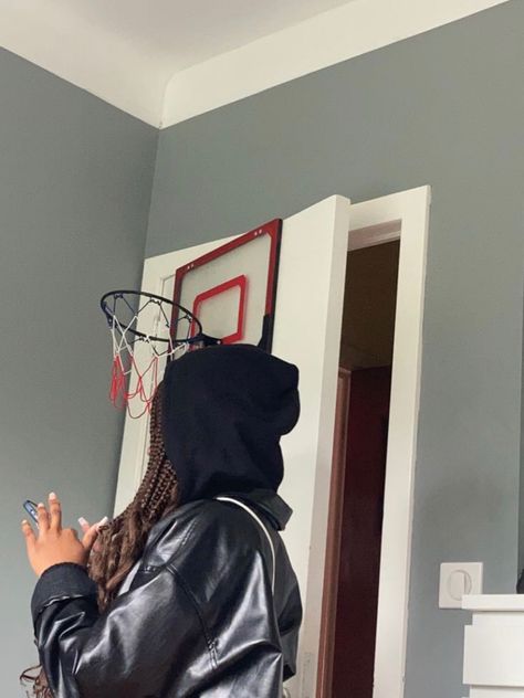 Mini Basketball Hoop In Bedroom, Mini Basketball Hoop For Room, Athlete Room Aesthetic, Basketball Hoop In Room, Basketball Hoop Bedroom, Sporty Room Aesthetic, Bedroom Basketball Hoop, Basketball Hoop In Bedroom, Mini Hoop Basketball