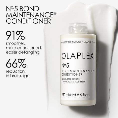 ✨ Say Hello to Healthy, Shiny Hair with Olaplex No. 5! ✨ Looking for a conditioner that truly transforms your hair? The Olaplex No. 5 Bond Maintenance Conditioner is here to repair, strengthen, and nourish every strand. Whether your hair is dry, damaged, or just in need of some extra care, this conditioner will leave it feeling soft, smooth, and incredibly shiny. Why You’ll Love It: Strengthens & Repairs: Restores hair bonds for stronger, healthier hair. 💪 Nourishing Formula: Hydrates and... Toning Shampoo, Hydrate Hair, Moisturizing Conditioner, Damaged Hair Repair, Moisturize Hair, Nourishing Hair, Hair Repair, No 5, All Hair Types