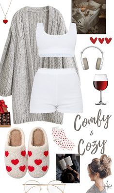 Comfy House Outfit, Outfit For Home, Home Outfit Comfy, Cosy Outfits, Comfy Chic Outfits, At Home Outfits, Cosy Outfit, House Clothes, Autumn Fits