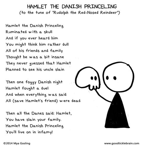 Good Tickle Brain: A Mostly Shakespeare Webcomic Teaching Hamlet, Whatsapp Info, Teaching Shakespeare, Shakespeare Hamlet, Ap Literature, Parody Songs, Christmas Carols, English Classroom, Merry Happy