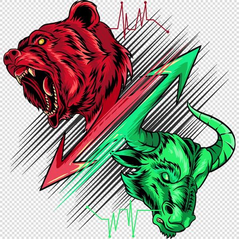 Bearish and bullish in stock market science gold Vector Image Stock Market Stickers, Share Market Logo, Stock Market Logo, Bullish And Bearish Logo, Forex Wallpaper, Stock Market Wallpaper Creative, Bear Vs Bull, Ellen Adarna, Trade Logo