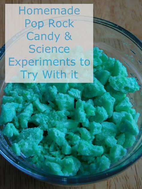 100 Days of Science #96- #98-- Homemade Pop Rock Candy & Rock Candy Erruptions Pop Rock Candy, Homemade Rock Candy, Rock Candy Recipe, Candy Science Experiments, Homemade Lava Lamp, Pop Rocks Candy, Homemade Frozen Yogurt, Candy Science, Yogurt Pops