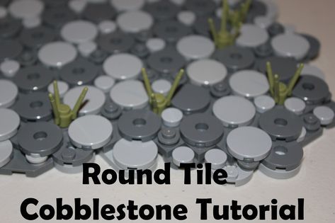 https://flic.kr/p/2fuih2J | Round Tile Cobblestone Tutorial | New guide up on Brickbuilt!   Tutorials | Creations | Featured Tutorials | Build Logs | Commissions  Join Brickbuilt on Patreon | Subscribe on Youtube Cobblestone Road, Round Tiles, Lego Castle, Lego Projects, Lego Ideas, Lego City, Lego Star, Lego Star Wars, My Brother