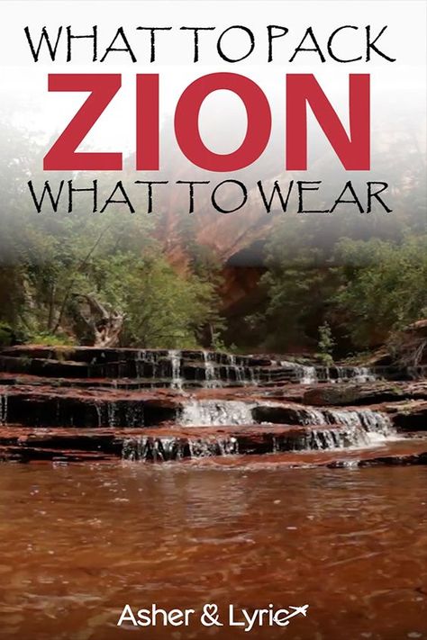 Zion Packing List, Zion Hikes, United States Travel Bucket Lists, Zion Park, Have A Great Vacation, Desert Climate, Honeymoon Locations, Hiking National Parks, National Park Road Trip