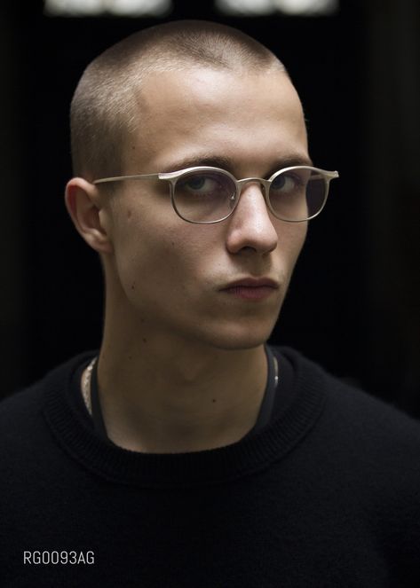 Man Glasses Style, Men Glasses Style, Specs For Men, Male Glasses, Classical Music Poster, Man Glasses, Mens Eye Glasses, Glasses Man, Bald Look