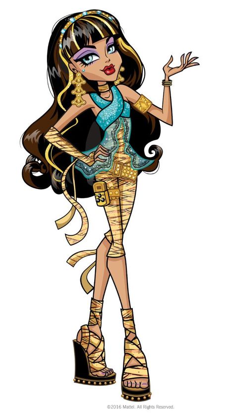 Monster High Characters Cleo, Cleo From Monster High Costume, Cleo Monster High Costume Halloween, Cleo Monster High Outfit, Cleo De Nile Dress To Impress, Cleo De Nile Hair, Cleo From Monster High, Cleopatra Monster High, Cleo Monster High Costume