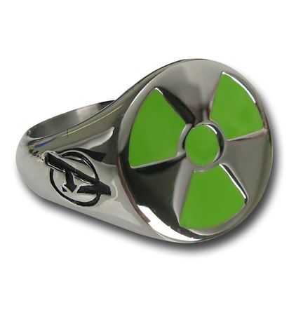 Hulk Radiation Symbol Avengers Ring Black Widow Symbol, Radiation Symbol, Superhero Rings, Avengers Symbols, Desktop Gadgets, Avengers Characters, Ring Bear, Hulk Avengers, Geek Jewelry