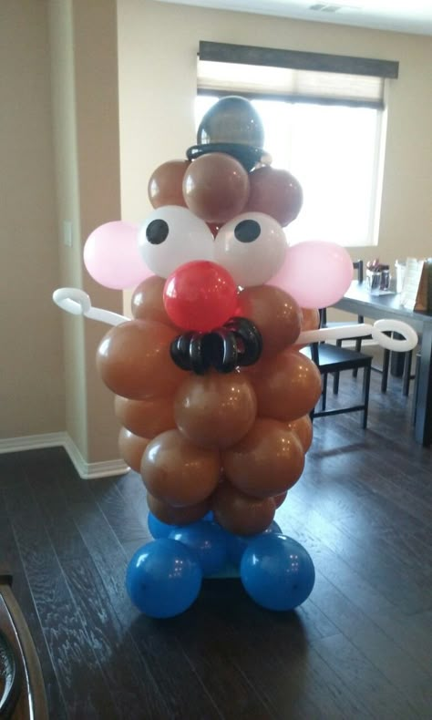 Mr. Potato Head Balloons. 1st birthday party ideas. Toy Story party. Toys Story Birthday, To The Infinity And Beyond, Birthday Party Ideas For Boys, Toy Story Halloween, Toy Story Party Decorations, Toy Story Baby, Toy Story Theme, Story Birthday, Mr Potato