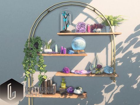 The Sims Resource - Harmony - Crystal set Sims Cc Crystals, The Sims 4 Spiritual Cc, Sims 4 Fairy Decor, The Sims 4 Cc Crystals, Sims 4 Cc Misc Decor, Sims 4 Meditation Cc, Sims 4 Cc Bohemian Furniture, Sims 4 Cc Crystal Decor, Crystals Sims 4 Cc