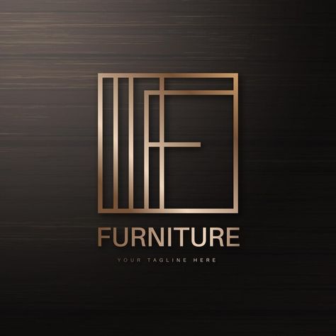 Logo Design For Furniture, Furniture Logo Design Ideas Inspiration, Logo For Furniture Company, Furniture Logo Design Ideas, Furniture Brand Logo, Logo For Furniture, Furniture Company Logo, Industrial Design Furniture, Furniture Logo