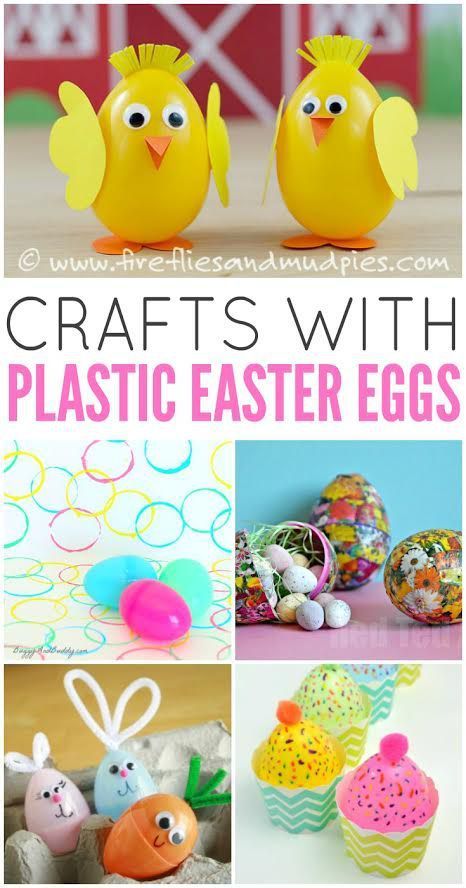 Looking for some fun and cute crafts with plastic Easter eggs? These kid-friendly crafts are fun way to put your old plastic Easter eggs to good use. Easter For Kids, Easter Arts And Crafts, Fun Easter Crafts, Kid Friendly Crafts, Frugal Mom, Plastic Easter Eggs, Easter Egg Crafts, Awesome Crafts, Kids Craft Ideas