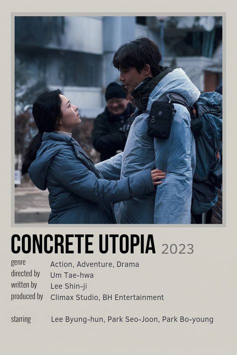 Concrete Utopia, Drama Recommendation, Poster Kdrama, Drama For Kids, Kdramas To Watch, Asian Movies, Drama Tv, Drama Tv Shows, Park Bo Young