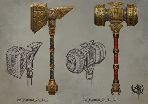 Dwarven Hammer, Agni Kai, Magic Artifacts, Medieval Magic, Warhammer Dwarfs, Warhammer Online, Dungeons And Dragons Rules, Warhammer Fantasy Roleplay, D D Character Ideas