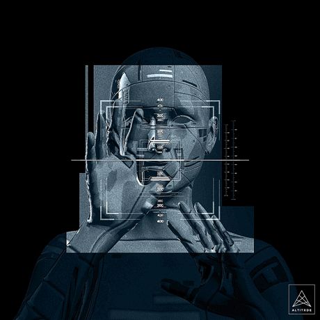 Cyborgs Art, Motion Design Video, Motion Graphics Inspiration, Cyberpunk Aesthetic, Arte Cyberpunk, Future Tech, Futuristic Art, Cyberpunk Art, Beautiful Gif