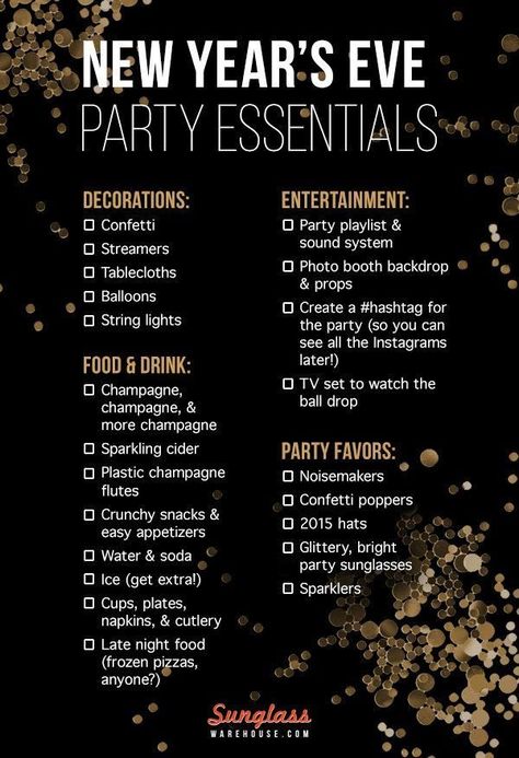 New Years Eve House Party, Tablecloth Backdrop, New Year Eve Party, New Years Eve Day, Party Playlist, Party Checklist, New Year's Party, Party Names, Party Planning Ideas