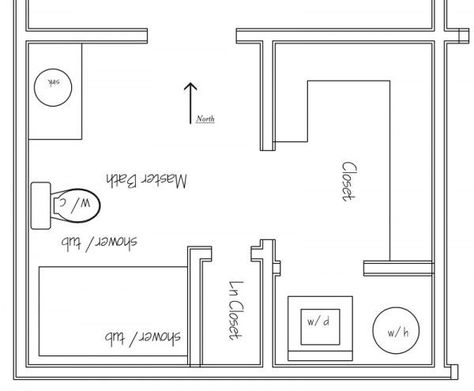 Bathroom laundry closet Bathroom And Closet Combo, Bathroom Closet Combo Layout, Laundry Bathroom Combo, Laundry Room Bathroom Combo, Bath Closet, Master Bath And Closet, Closet Laundry, Laundry Room Layouts, Bathroom Floor Plans