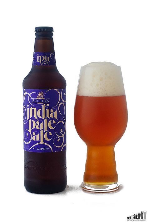 India Pale Ale, la English IPA de Fuller's (Inglaterra). Rica Rica, Specialty Beer, India Pale Ale, Pale Ale, Ipa, Beer Bottle, Beer, India, Drinks